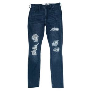 Curvy High-Rise Jean Jeggings - Distressed